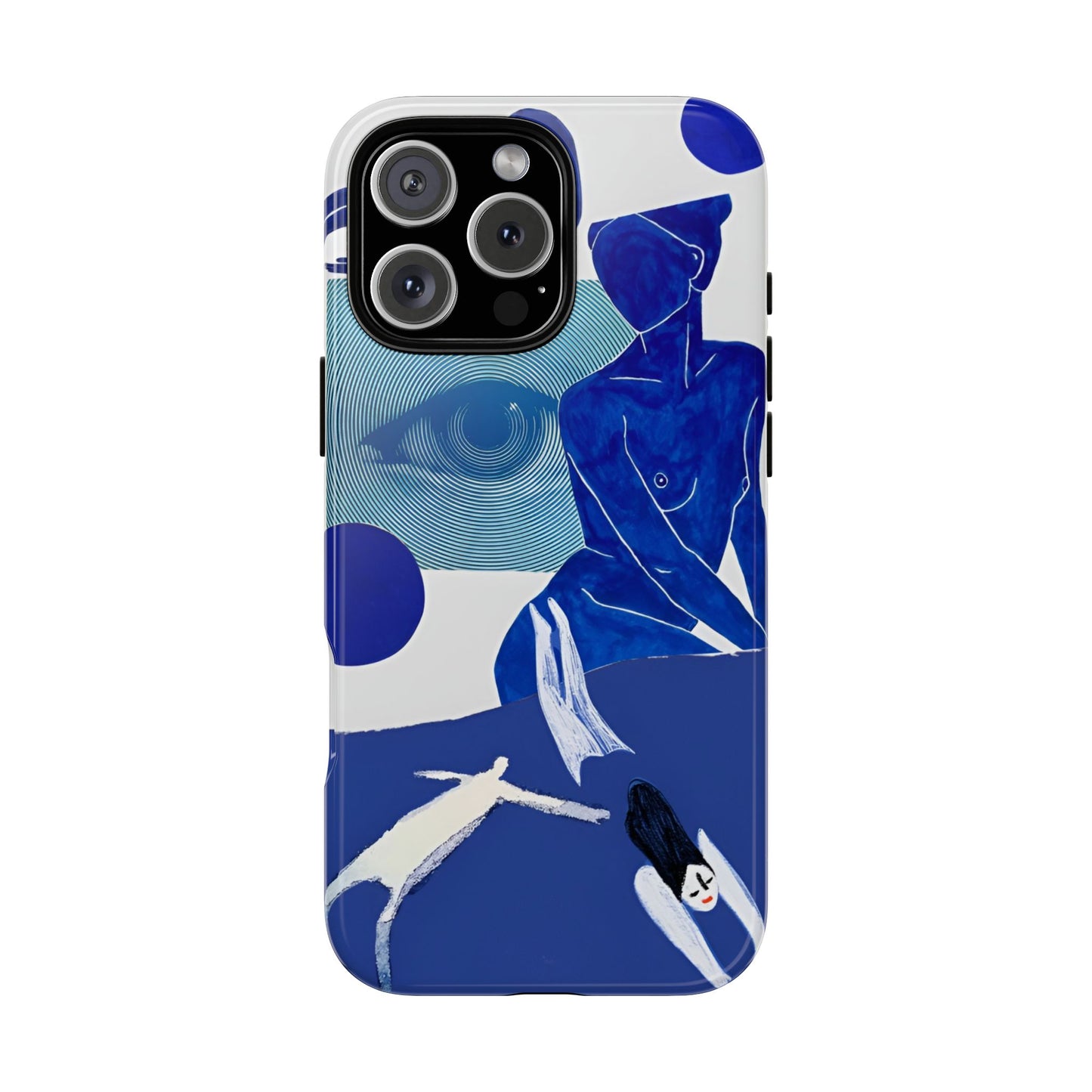 Blue Abstract Case