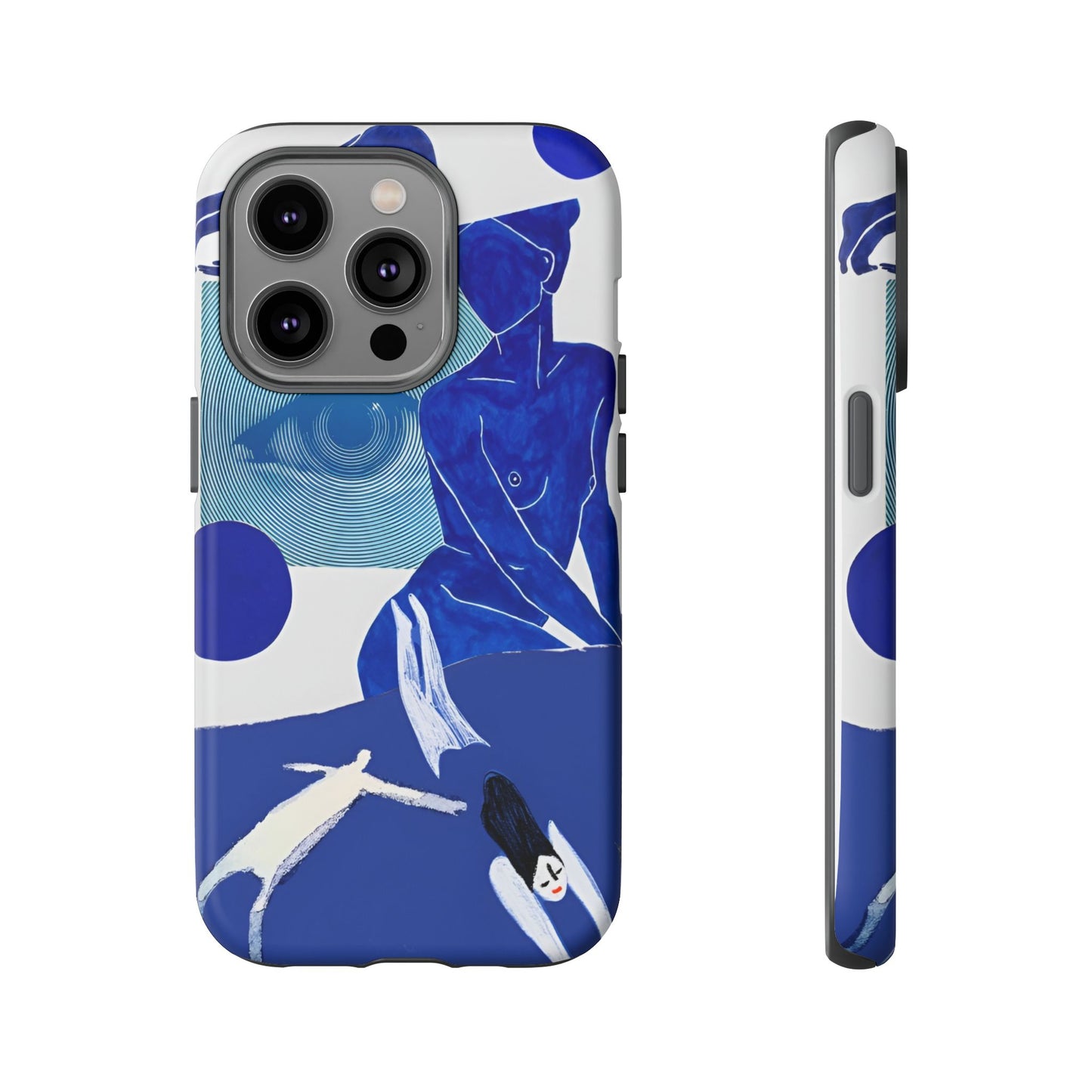 Blue Abstract Case