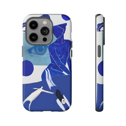 Blue Abstract Case