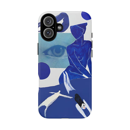 Blue Abstract Case