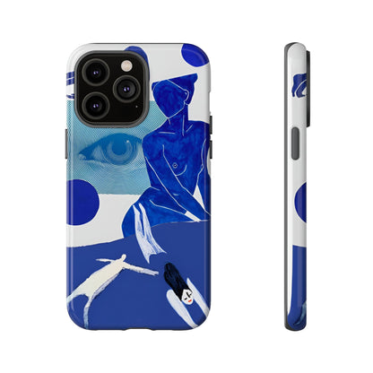 Blue Abstract Case