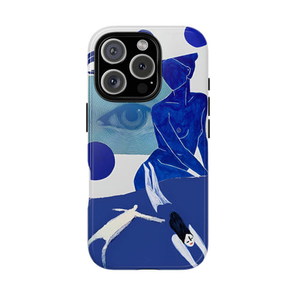 Blue Abstract Case