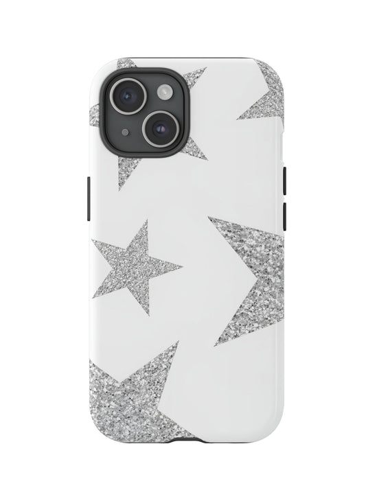 Grey Glitter Case