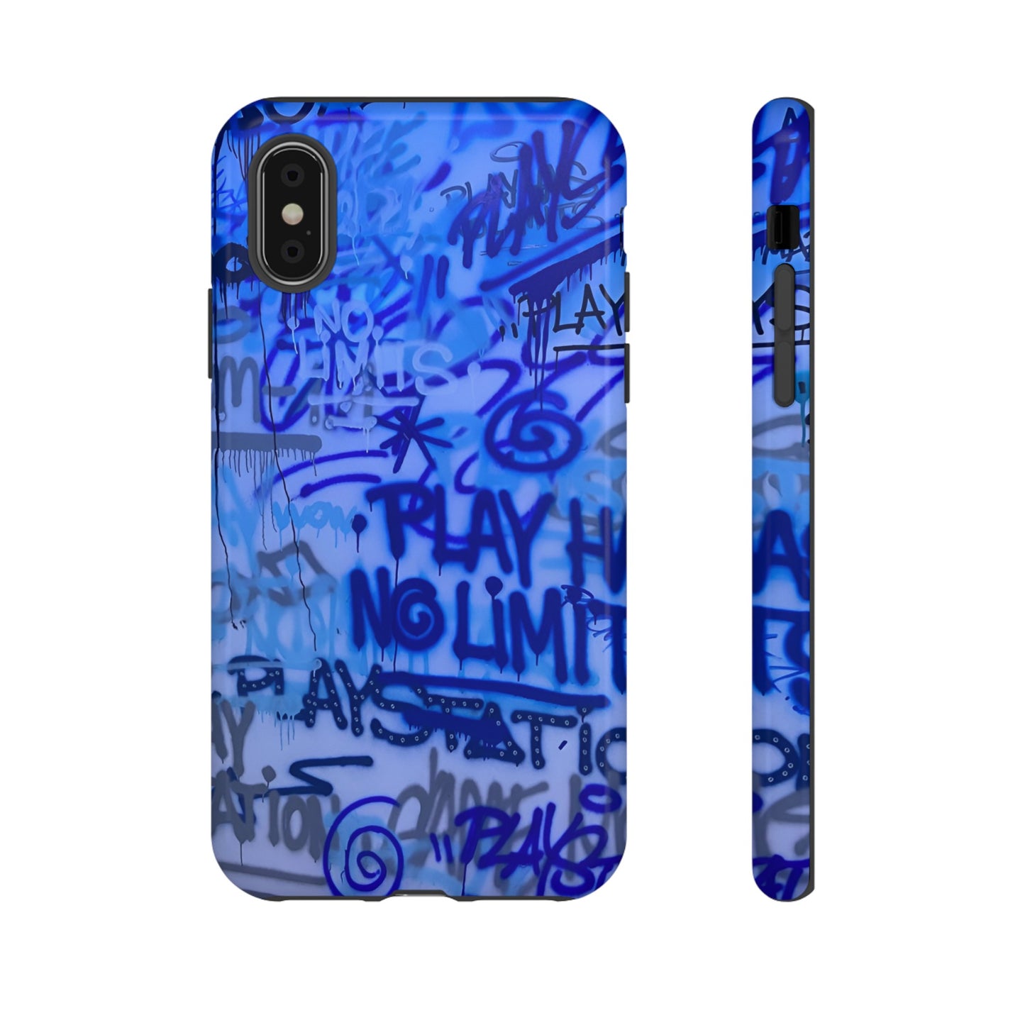 Blue Graffiti Case