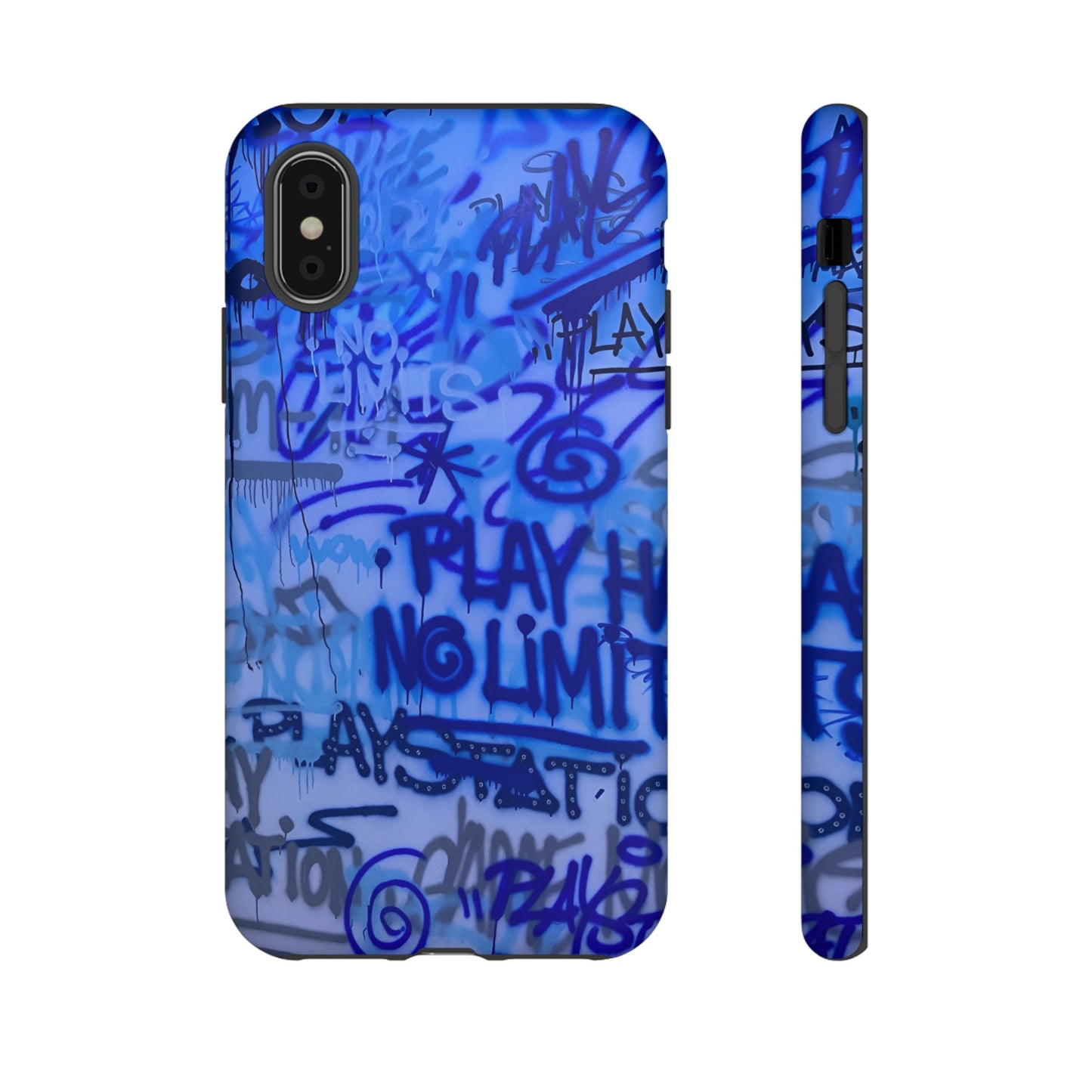 Blue Graffiti Case