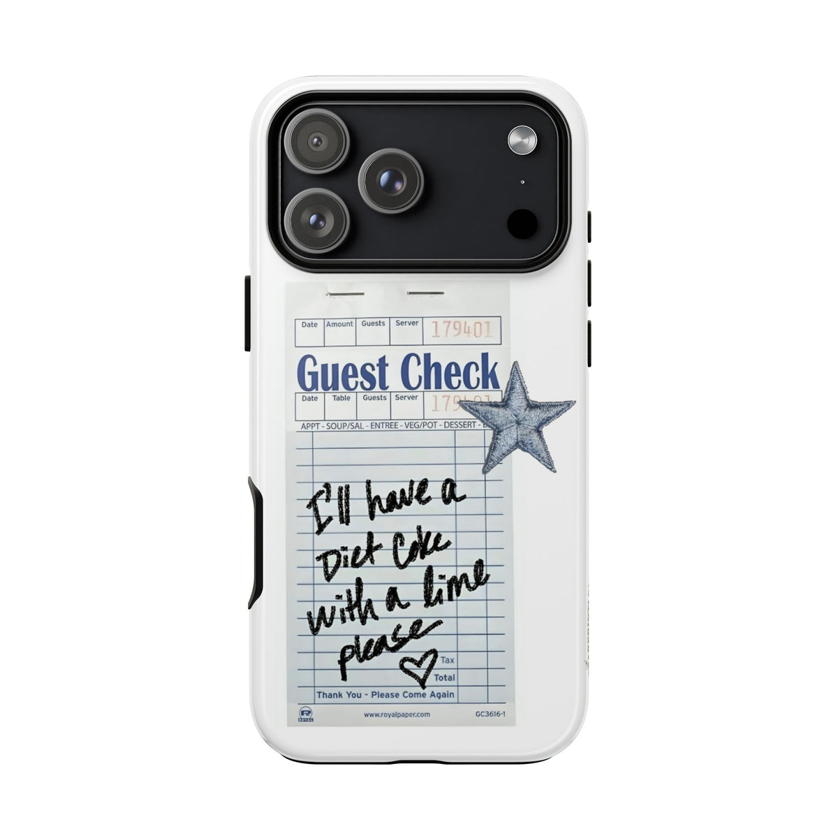 Guest Check Case