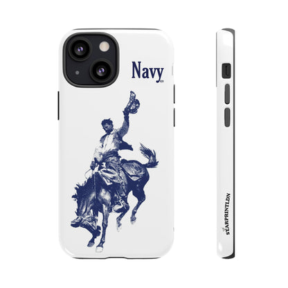 Riding in Navy Case