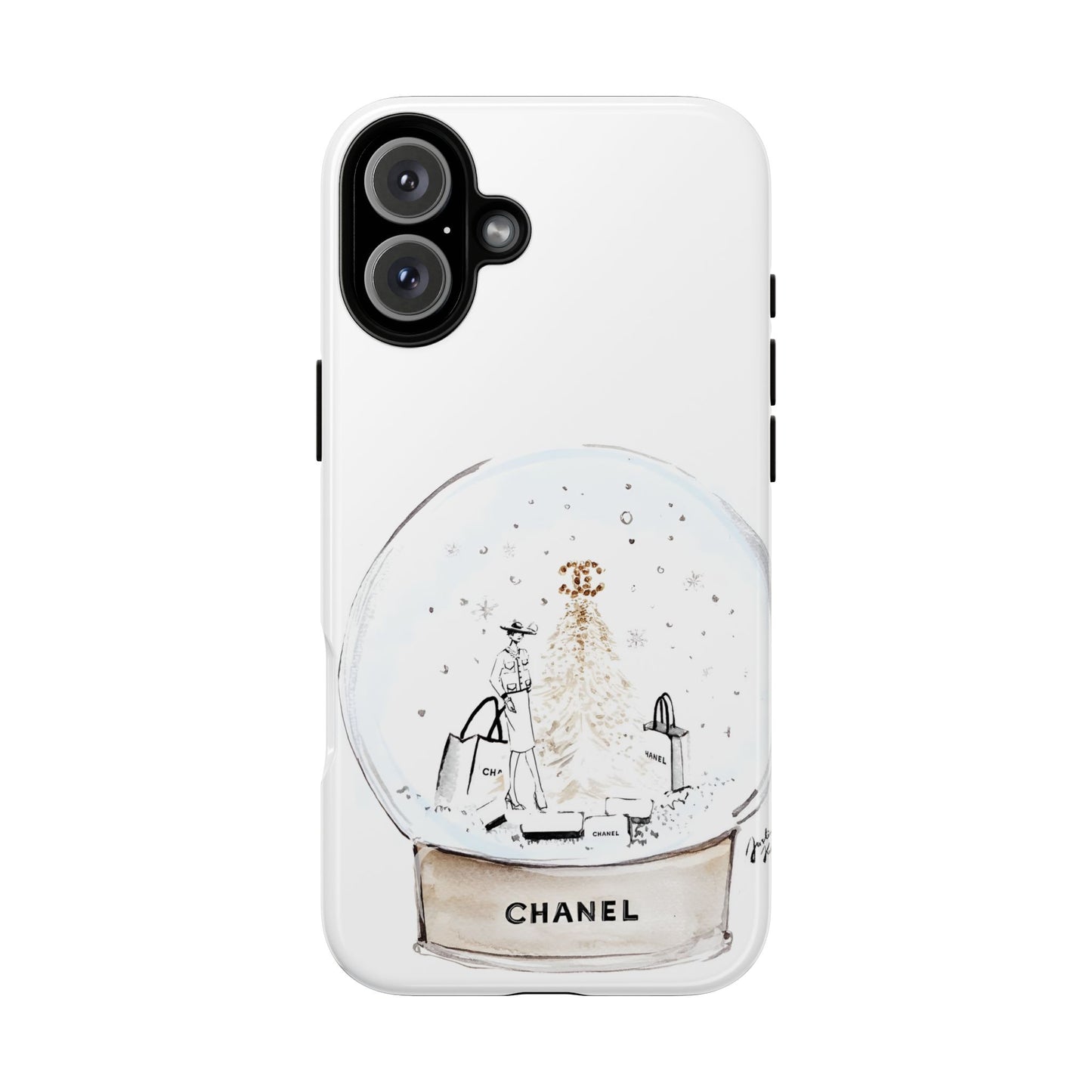 Snowglobe of Chanel Case
