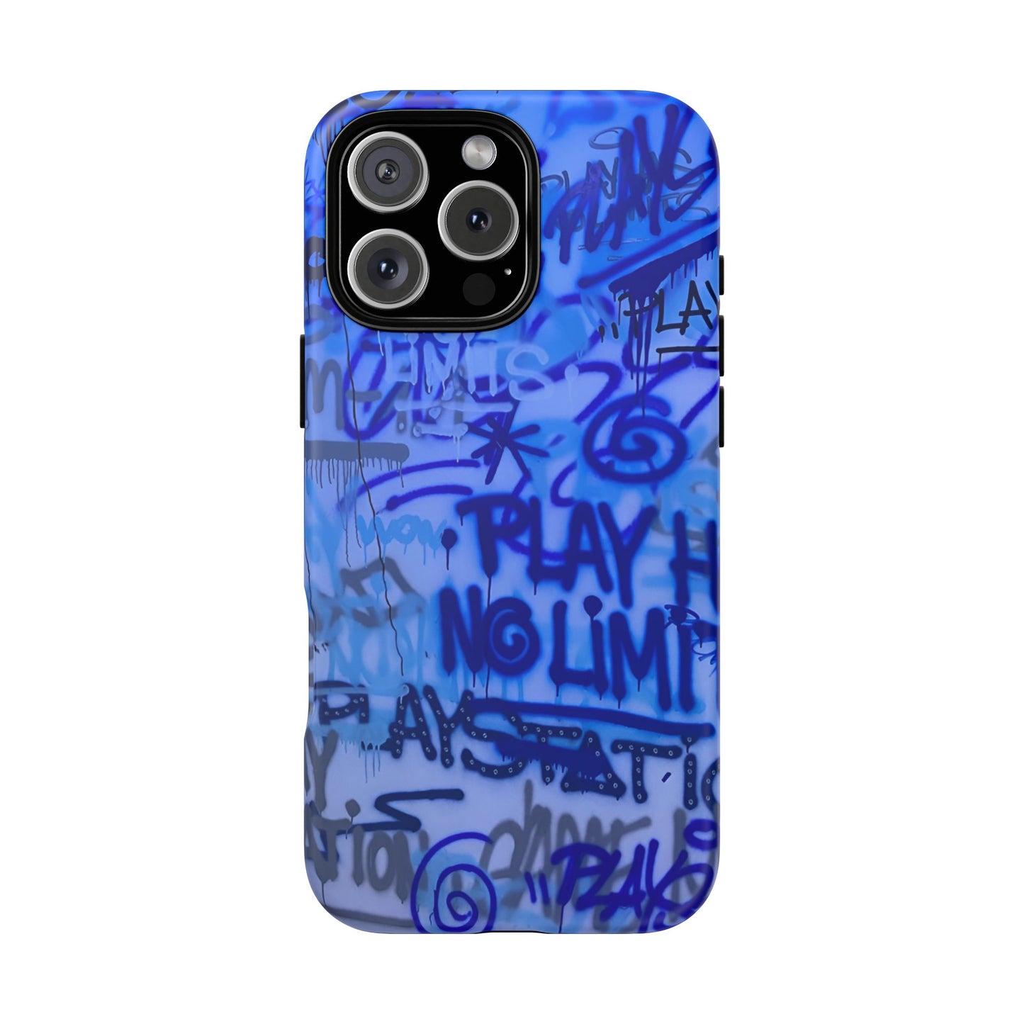 Blue Graffiti Case