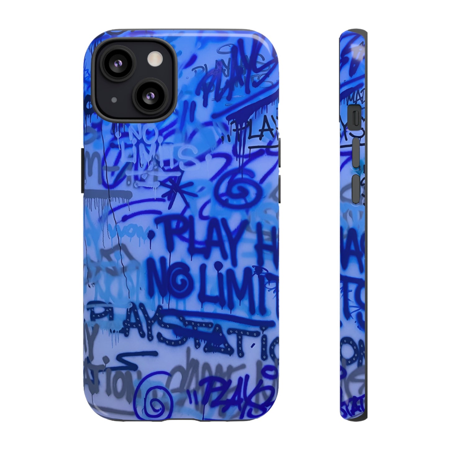 Blue Graffiti Case