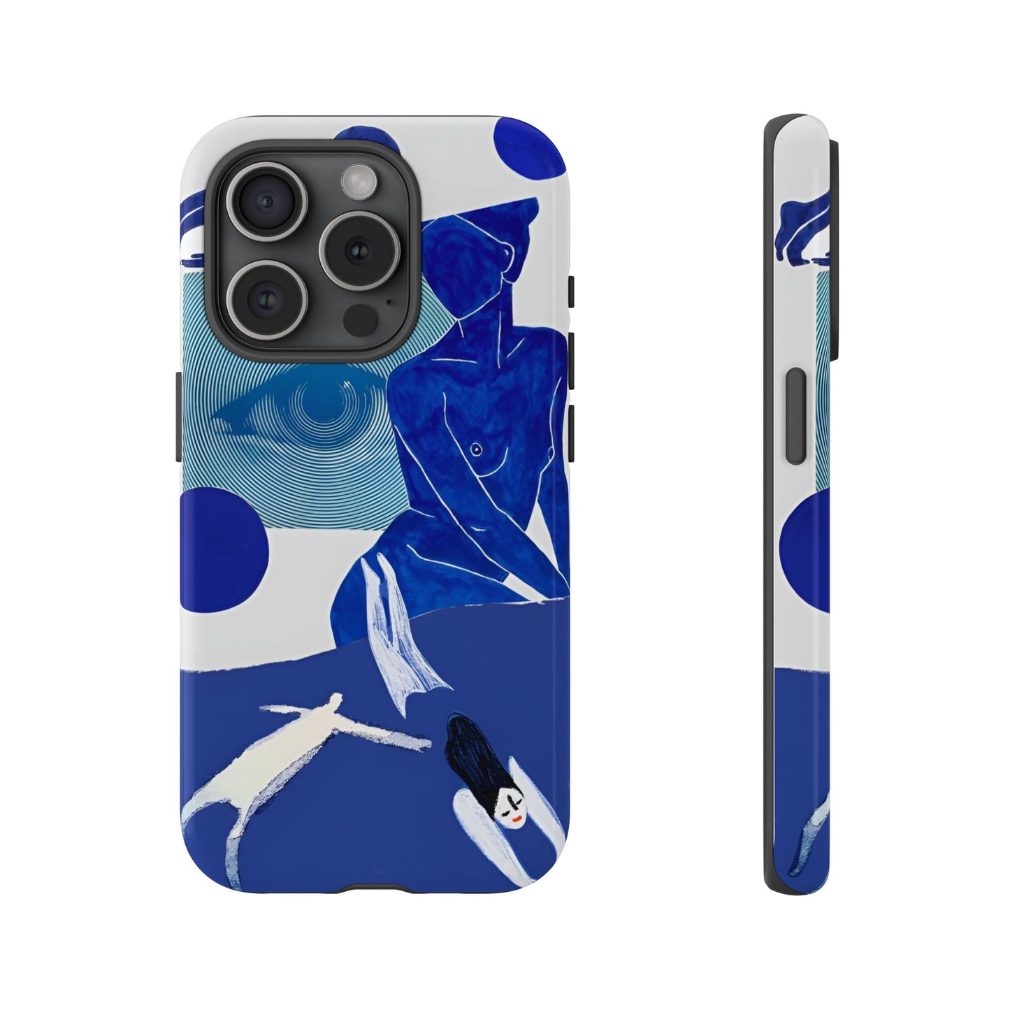 Blue Abstract Case