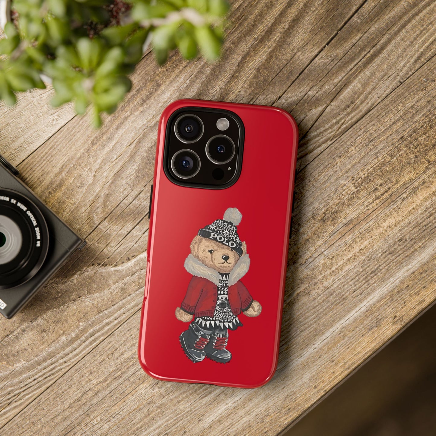 Red Teddy Case