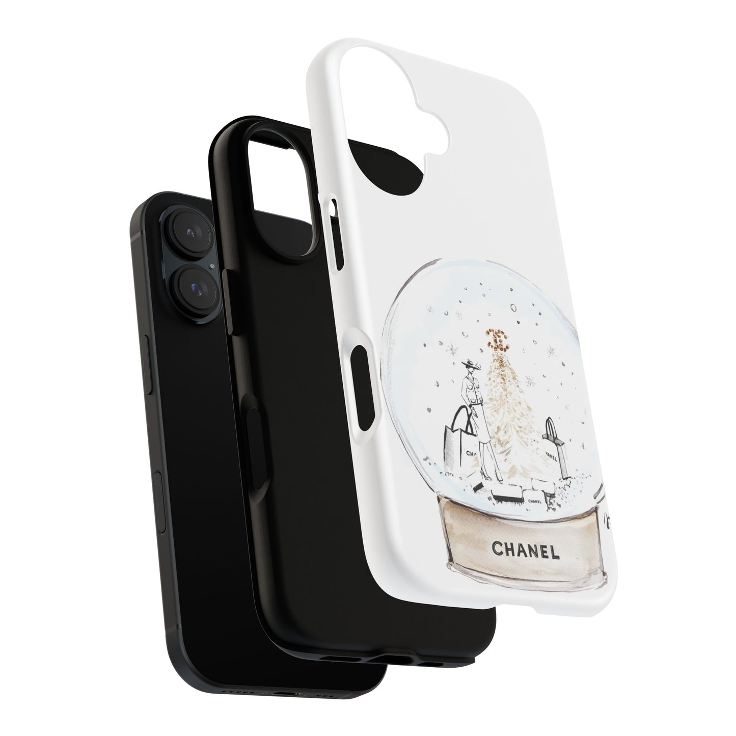 Snowglobe of Chanel Case