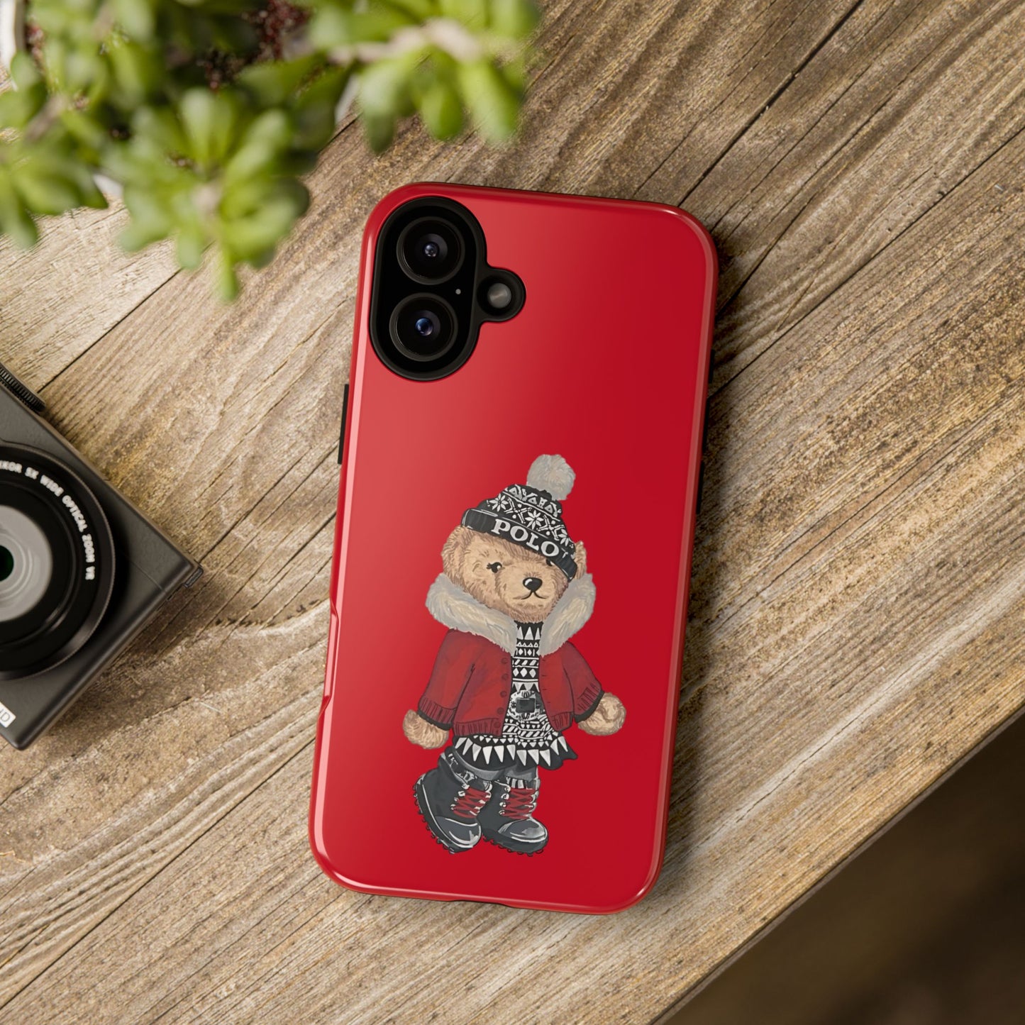 Red Teddy Case
