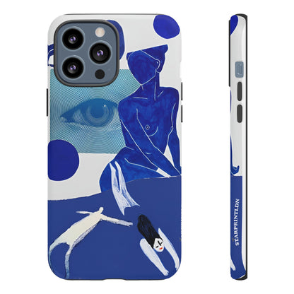 Blue Abstract Case