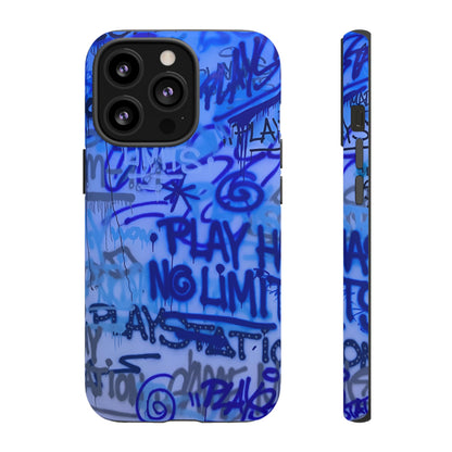 Blue Graffiti Case