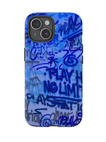 Blue Graffiti Case