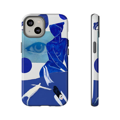 Blue Abstract Case