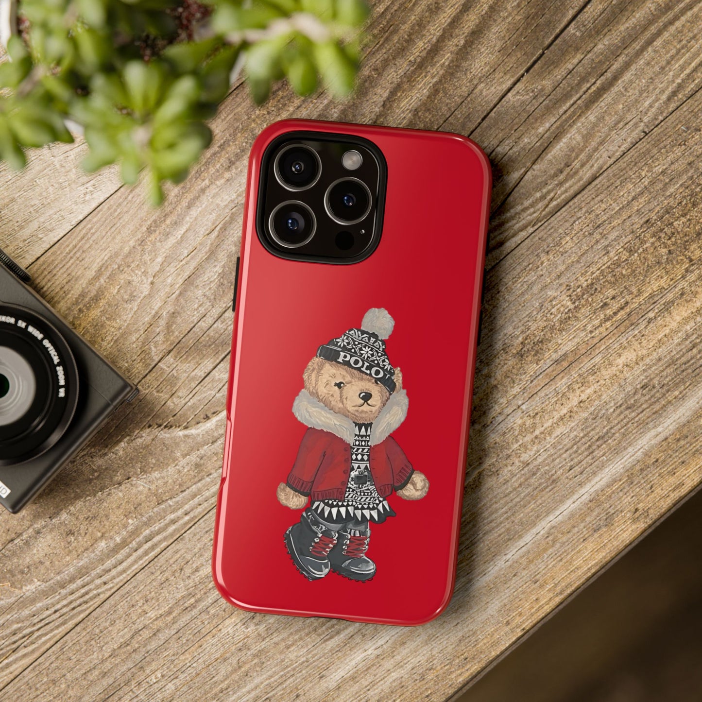 Red Teddy Case