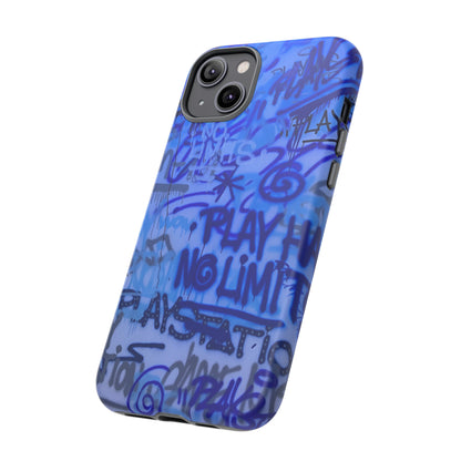 Blue Graffiti Case