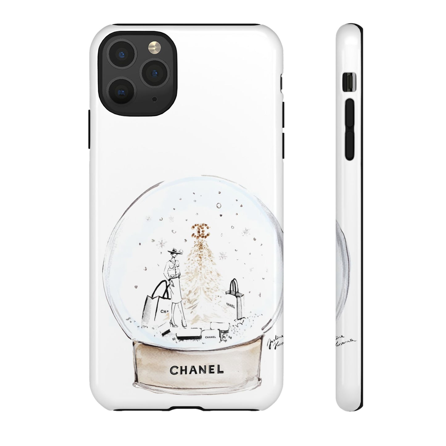 Snowglobe of Chanel Case