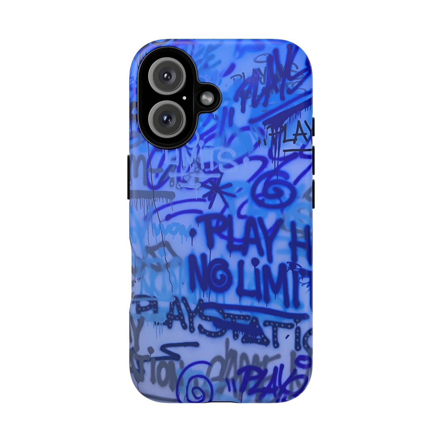 Blue Graffiti Case