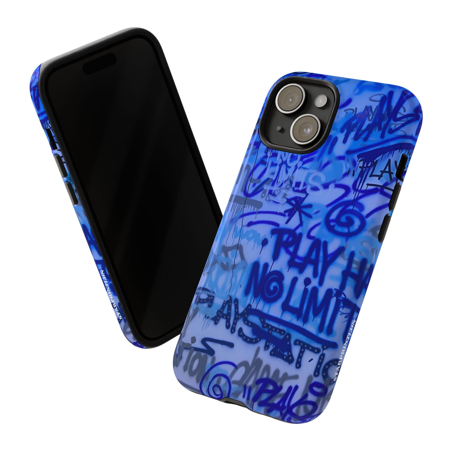 Blue Graffiti Case