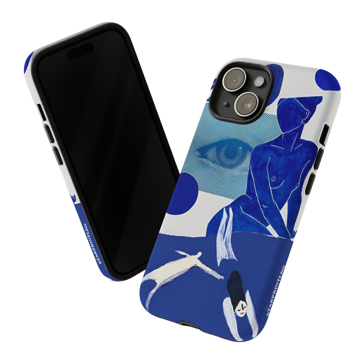 Blue Abstract Case