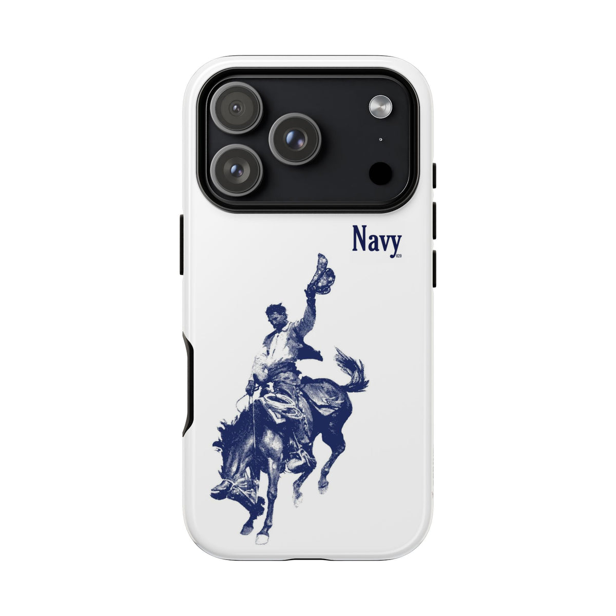 Riding in Navy Case