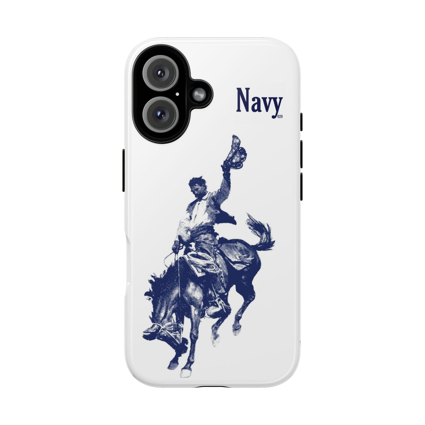Riding in Navy Case