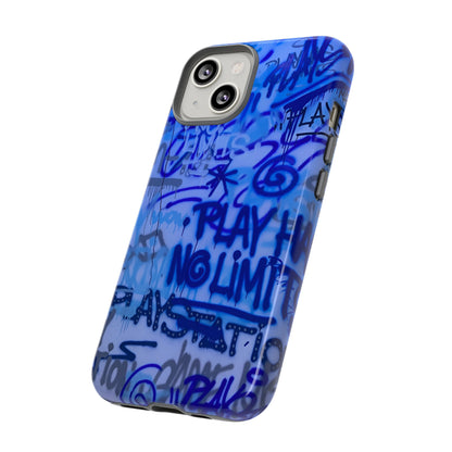 Blue Graffiti Case