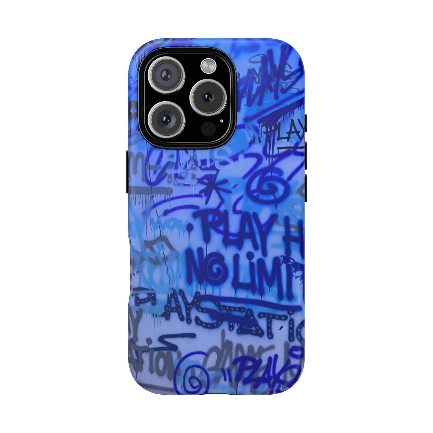 Blue Graffiti Case