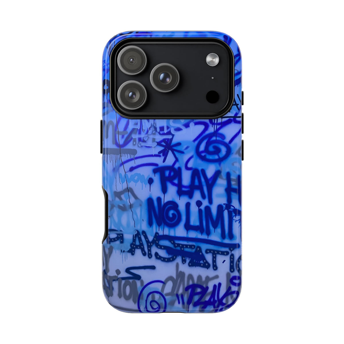 Blue Graffiti Case