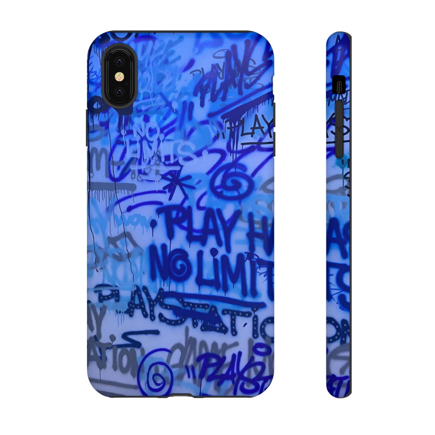 Blue Graffiti Case