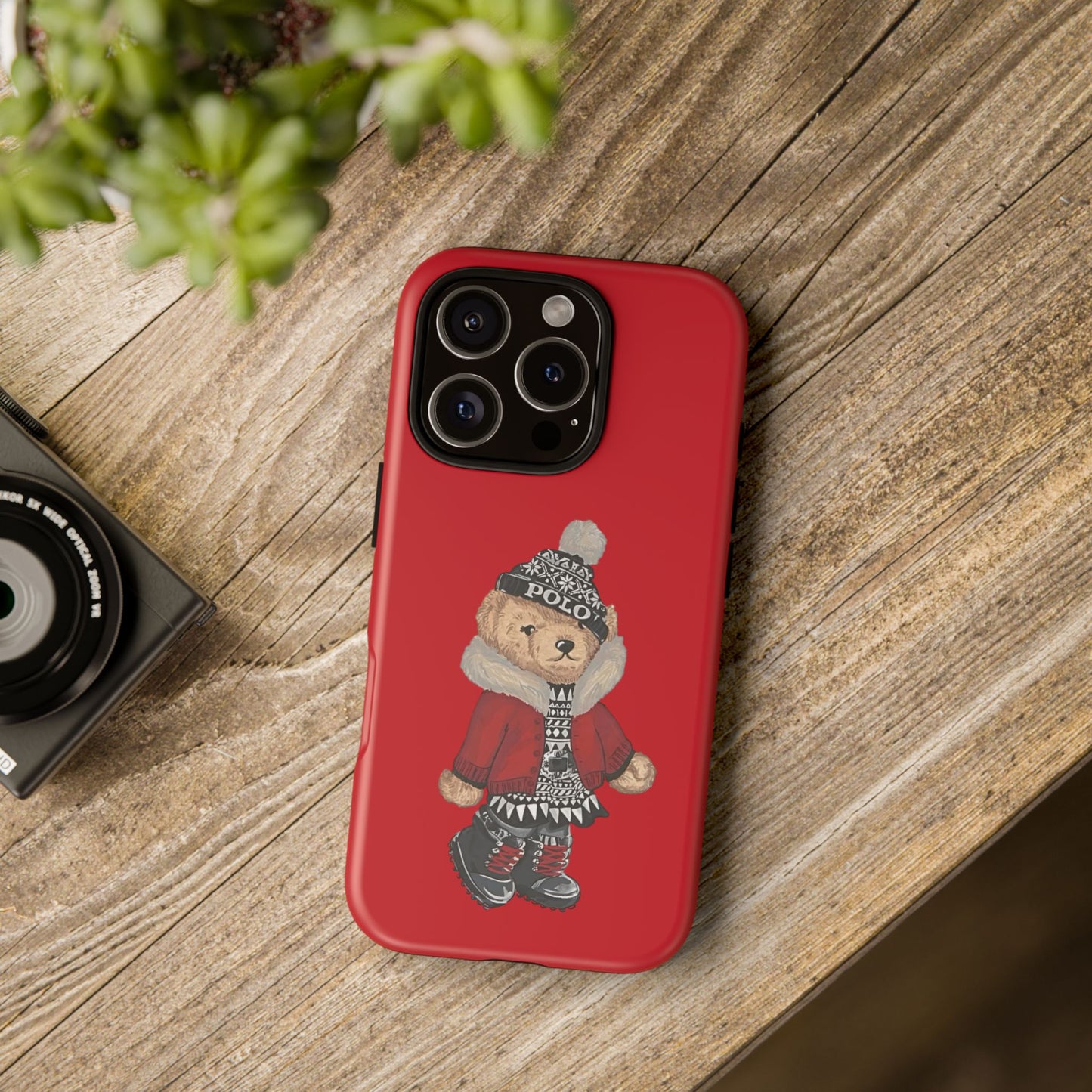 Red Teddy Case