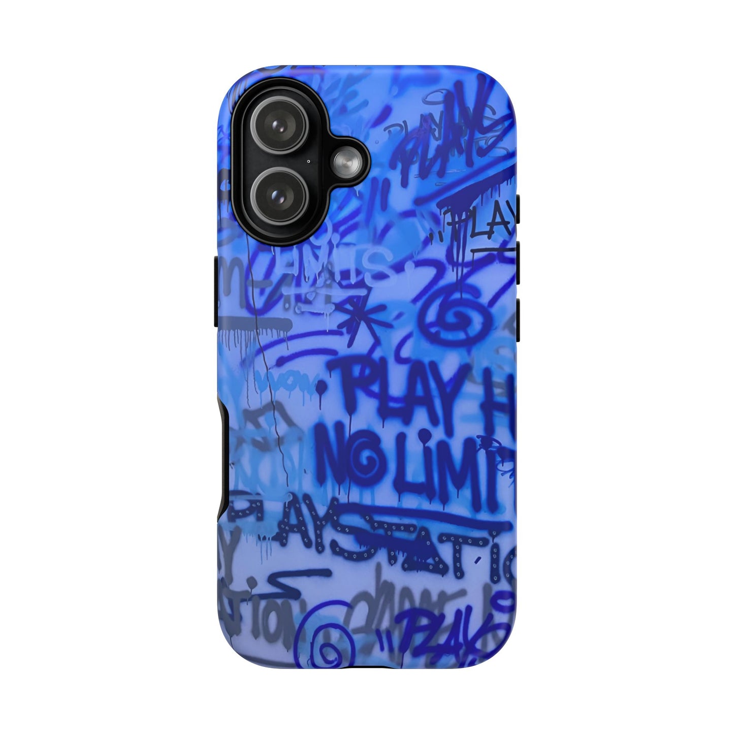 Blue Graffiti Case