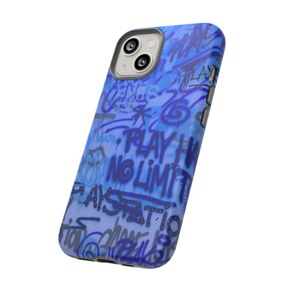 Blue Graffiti Case