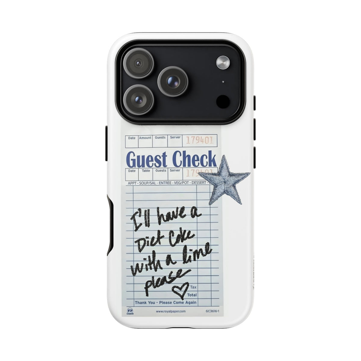 Guest Check Case