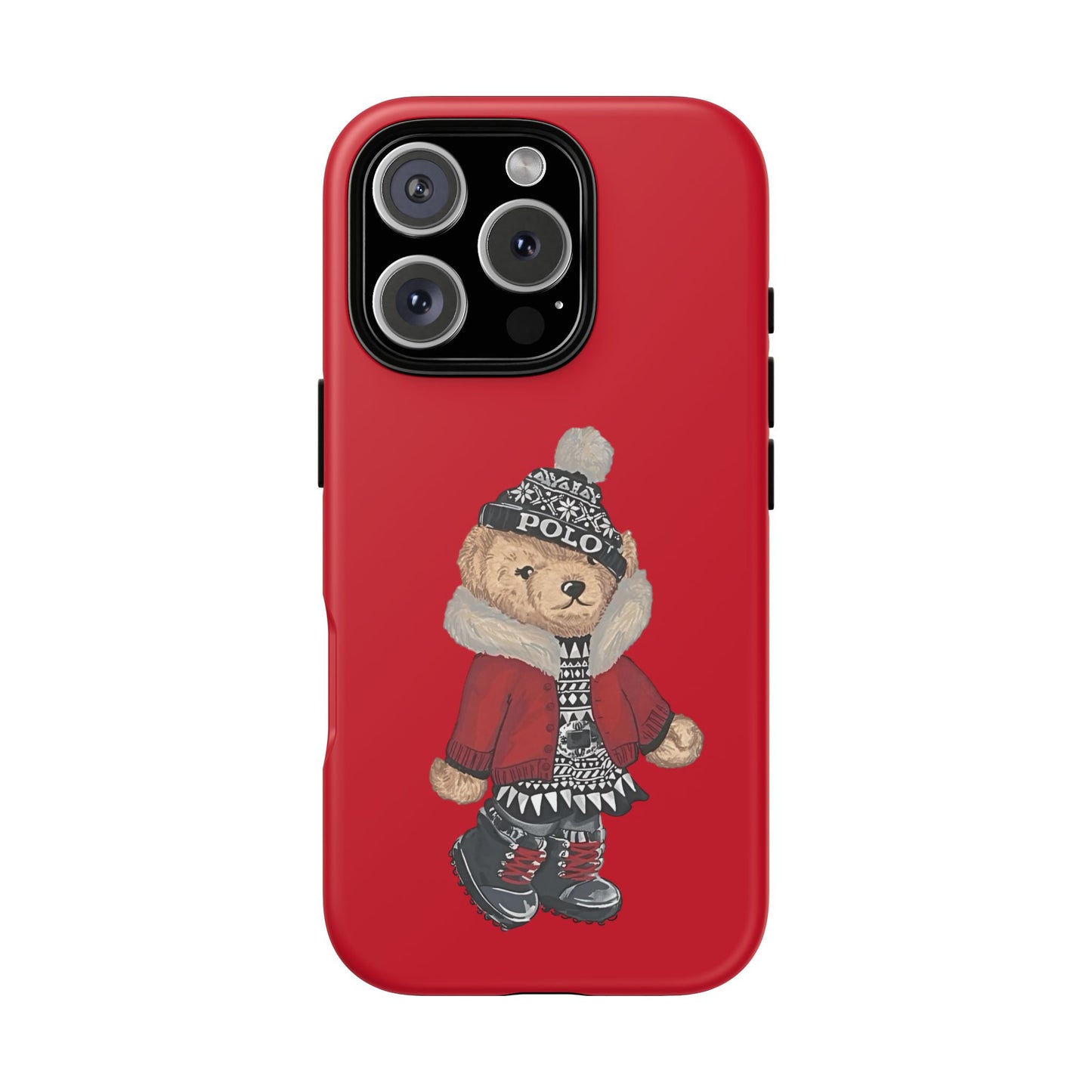 Red Teddy Case