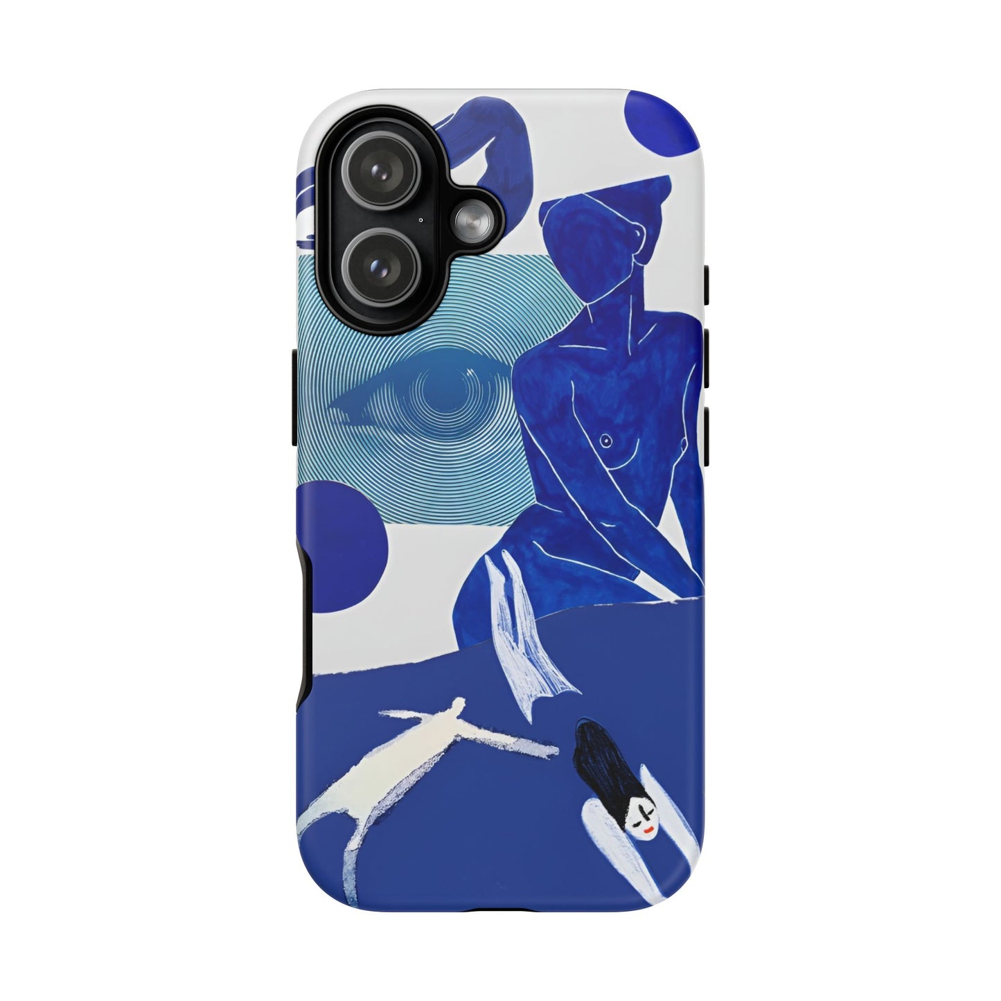 Blue Abstract Case