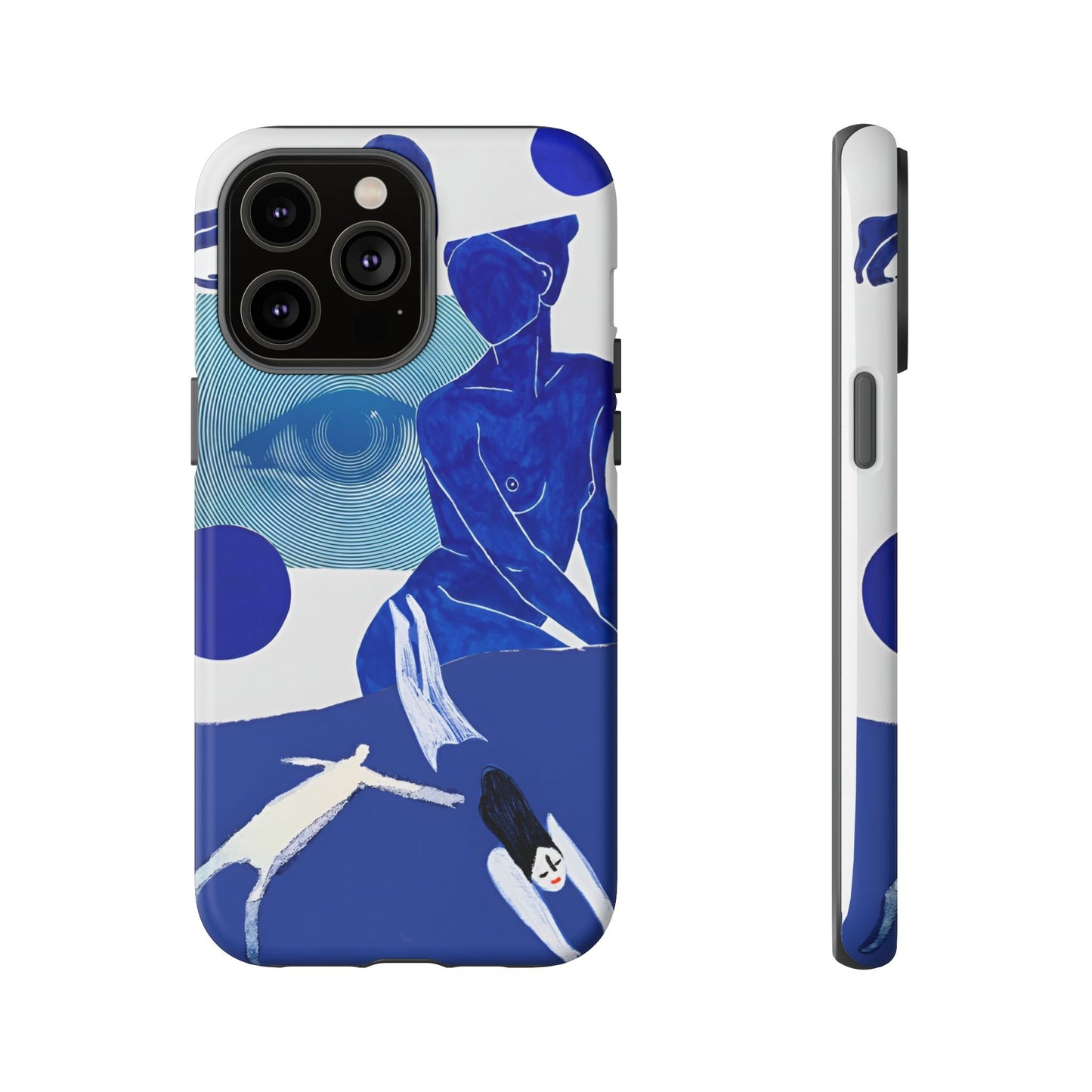 Blue Abstract Case