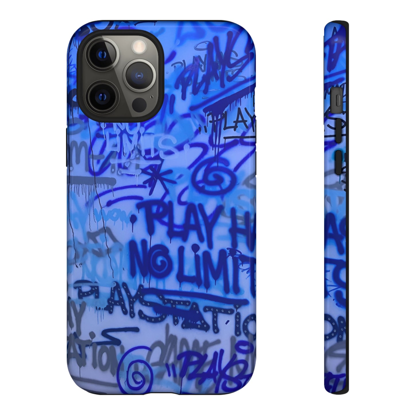 Blue Graffiti Case