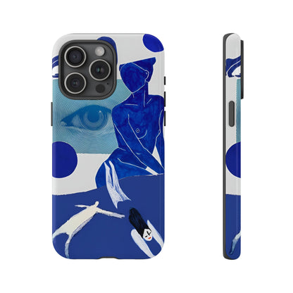 Blue Abstract Case