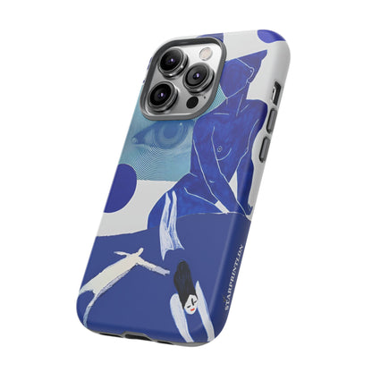 Blue Abstract Case