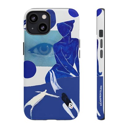 Blue Abstract Case