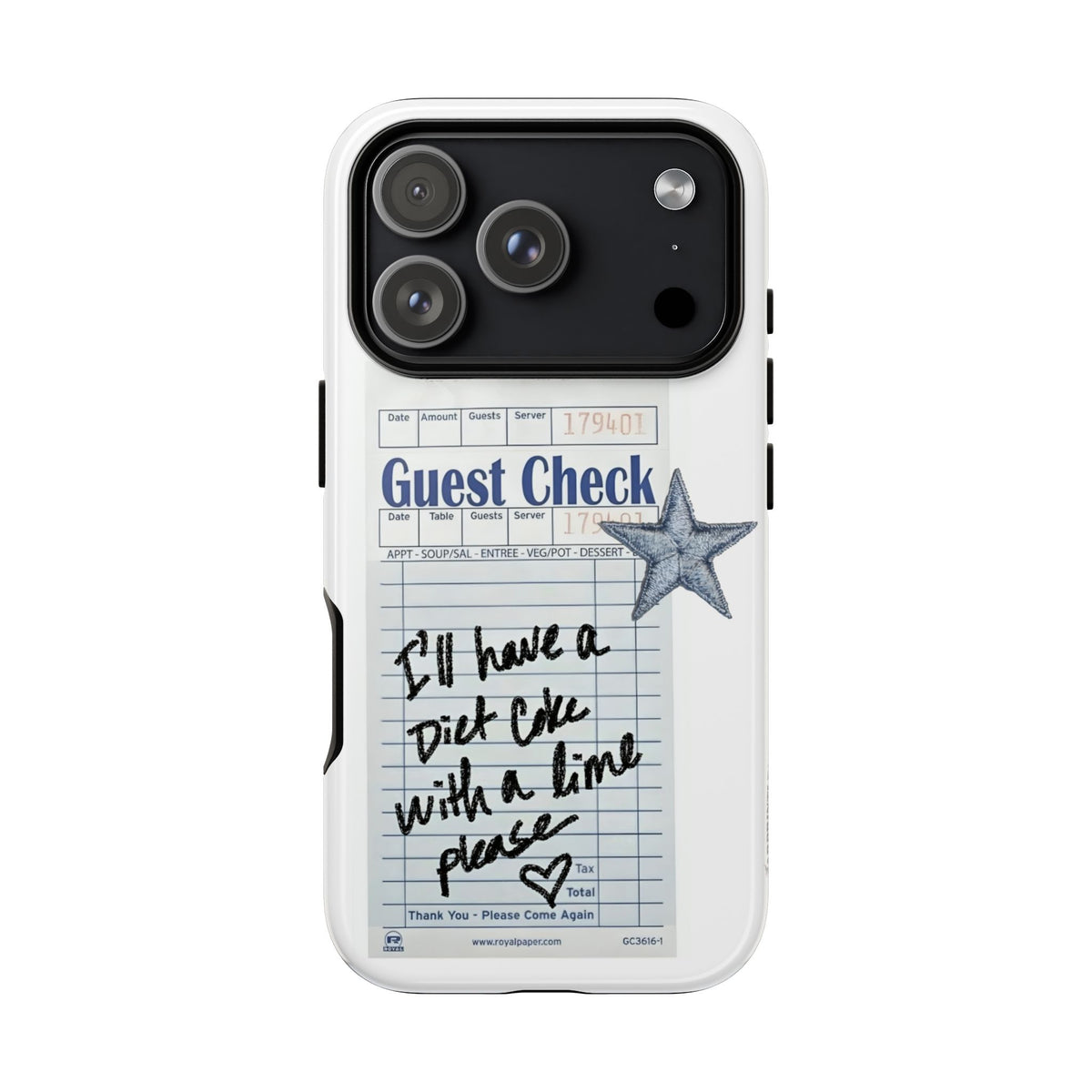 Guest Check Case
