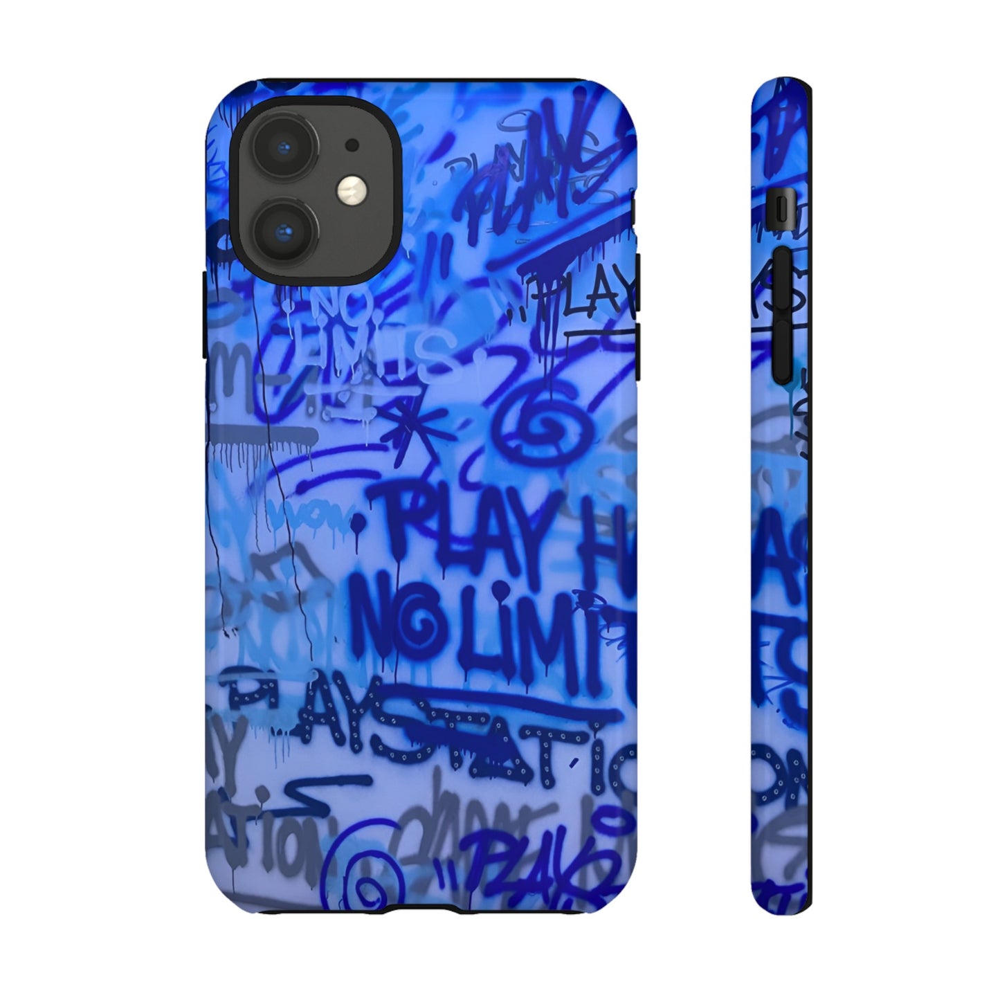 Blue Graffiti Case