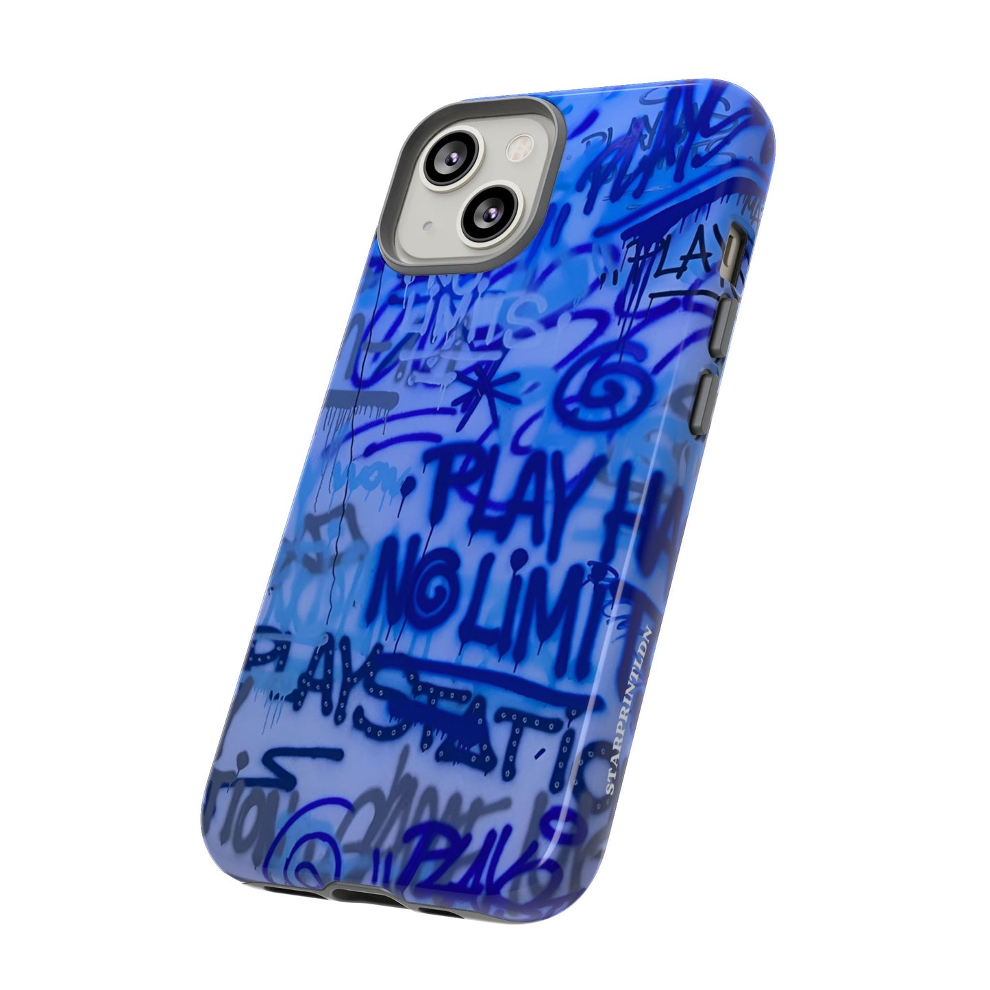 Blue Graffiti Case