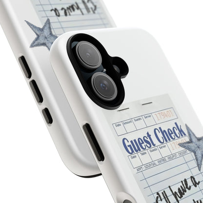 Guest Check Case