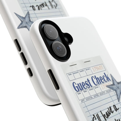 Guest Check Case